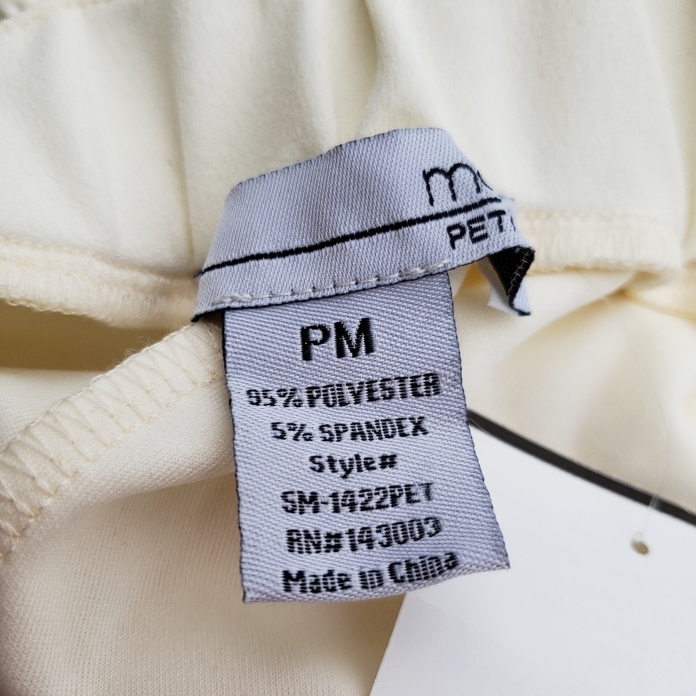 NWT Mari Petite Ruffle Elastic Tie-Waist Pants - Picture 5 of 6